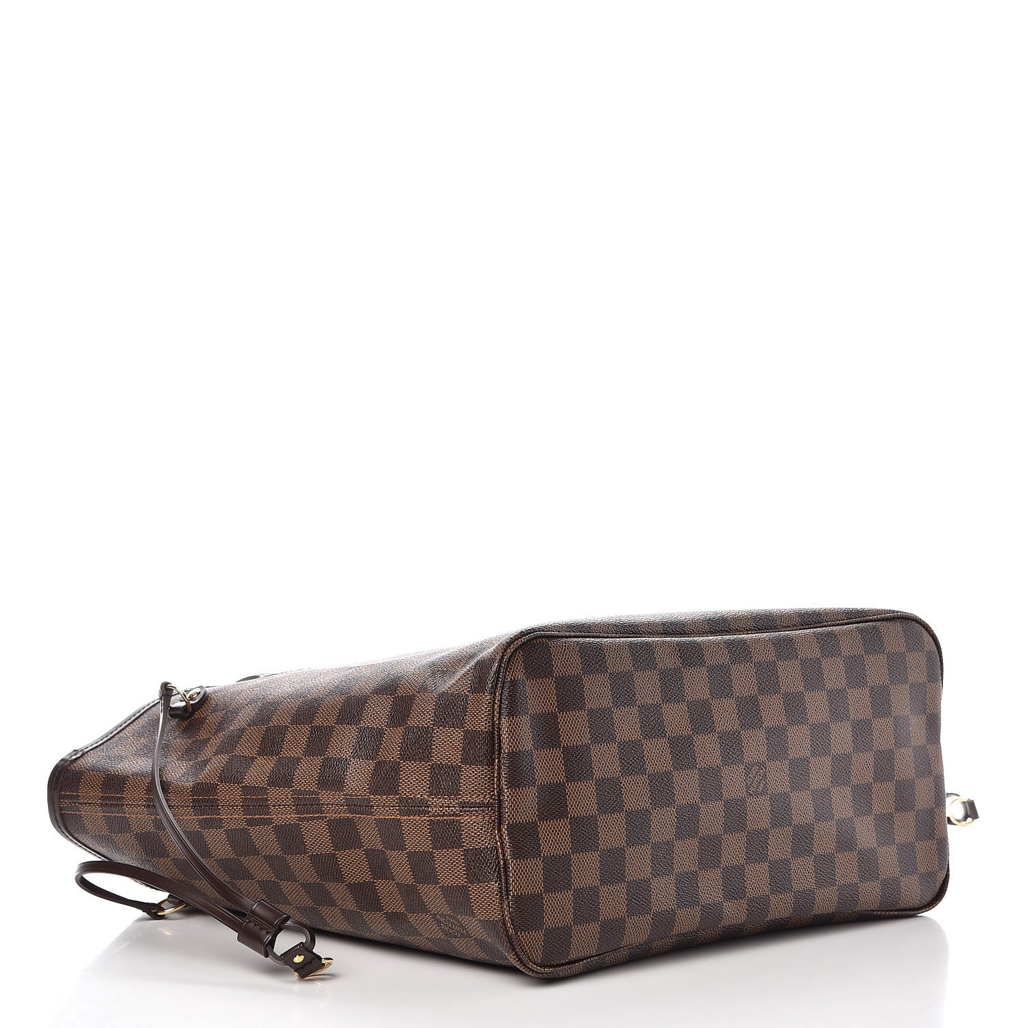 Louis Vuitton Damier Ebene Neo Neverfull MM Rose Ballerine 4 of 8