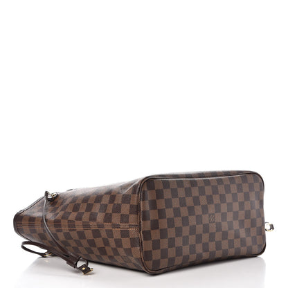 Louis Vuitton Damier Ebene Neo Neverfull MM Rose Ballerine 4 of 8
