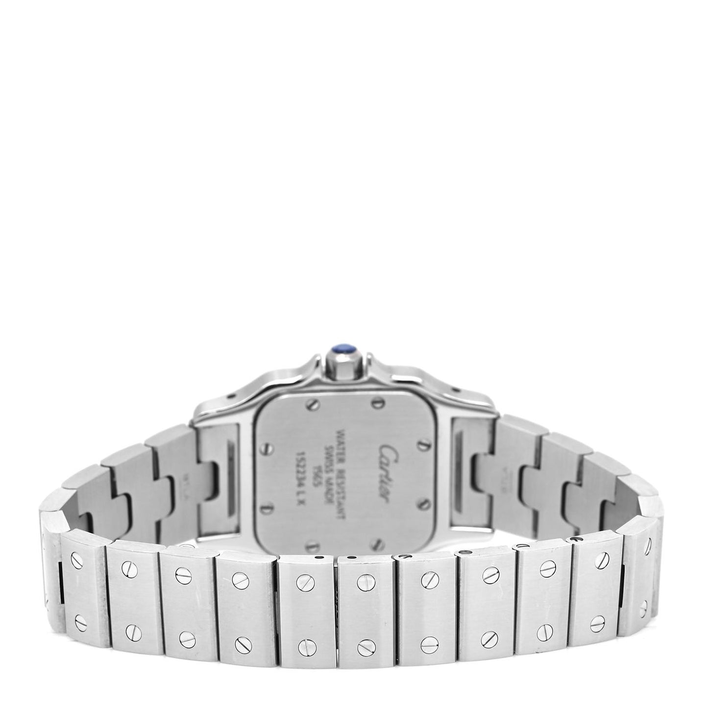 Stainless Steel 24mm Santos de Cartier Galbee Quartz Watch