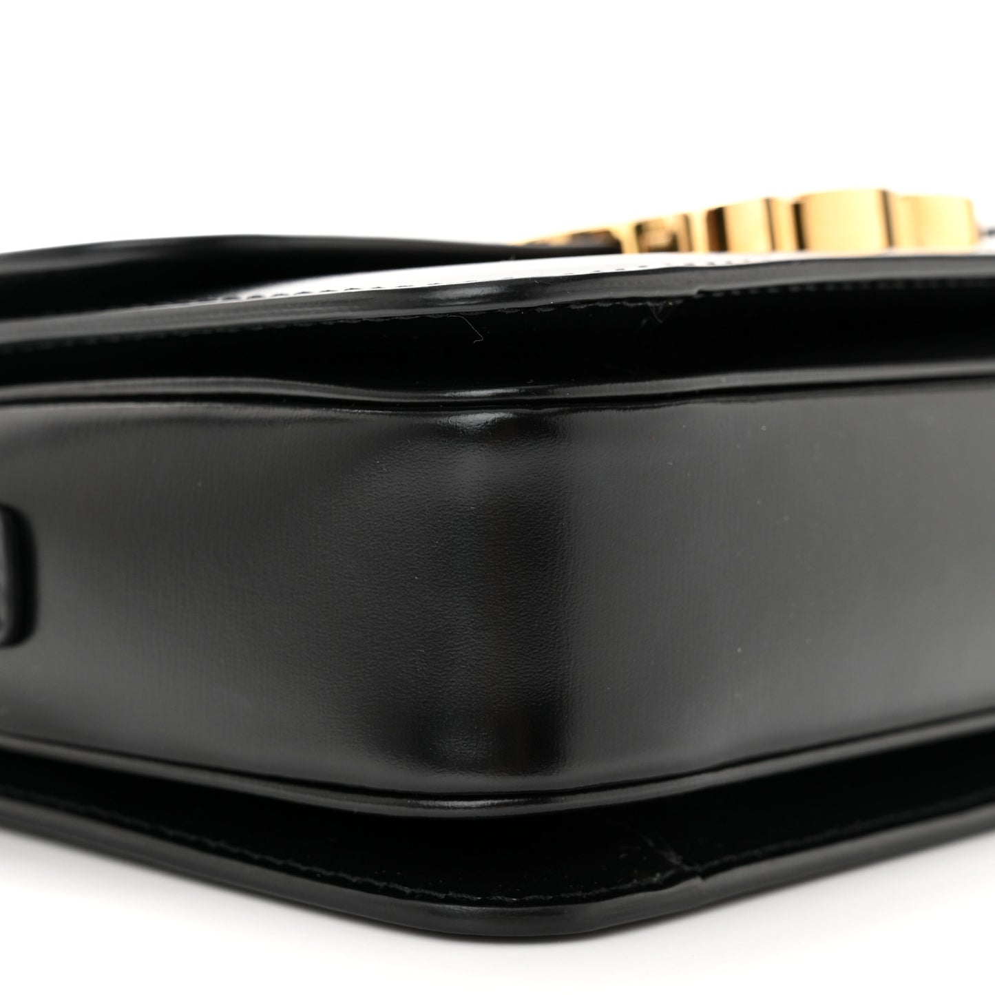 Shiny Calfskin Teen Triomphe Black