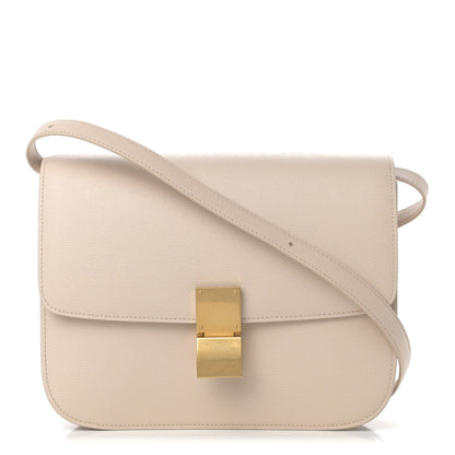 Celine Liege Calfskin Medium Classic Box Flap Bag Powder 1 of 5