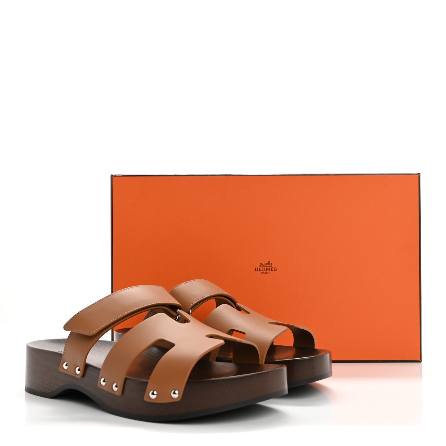 Calfskin Womens Kos Clog 40 Naturel