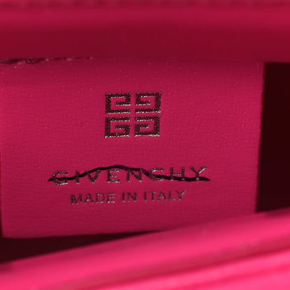 Givenchy Shiny Lord Calfskin Micro Antigona Neon Pink 5 of 5