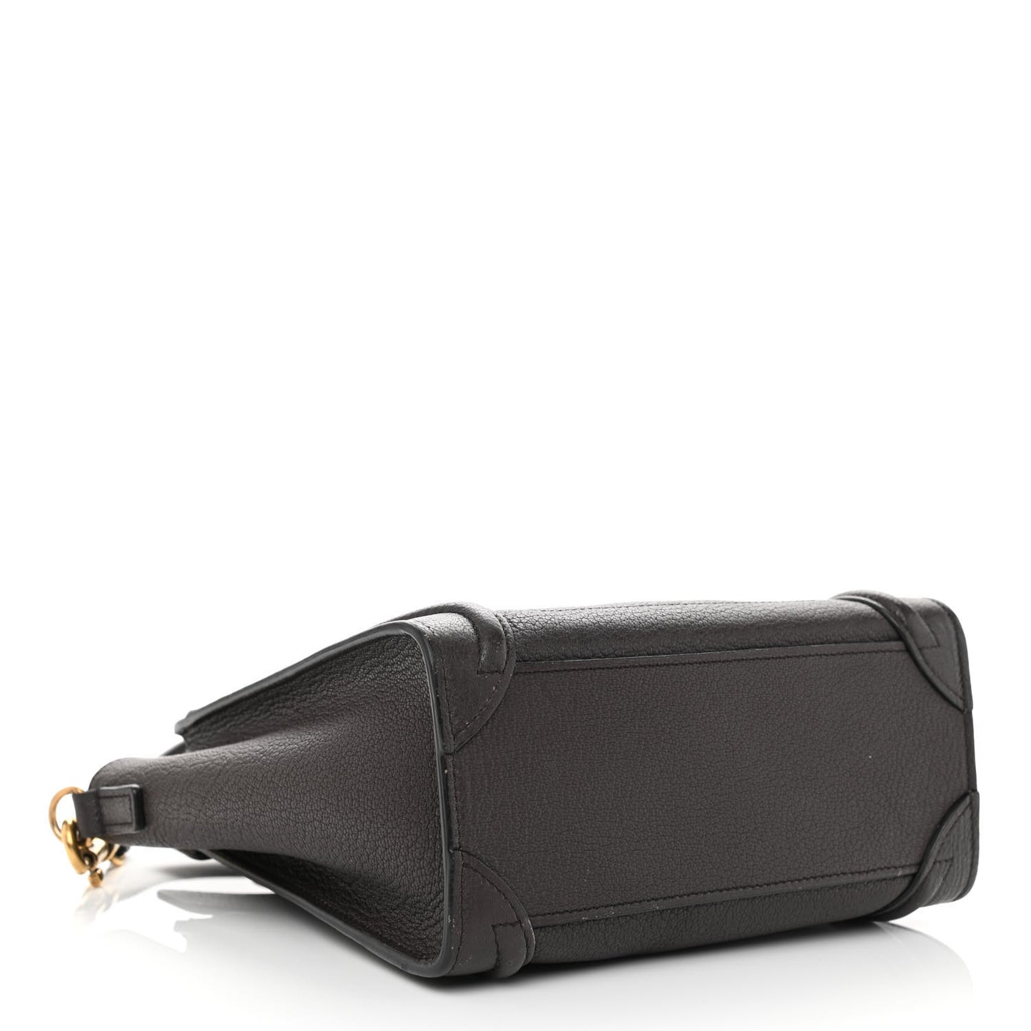 Goatskin Nano Luggage Dark Taupe