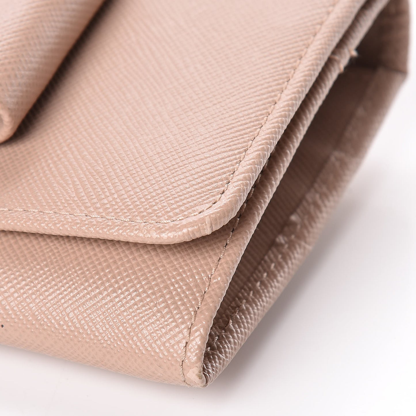 Saffiano Bow Continental Wallet Orchidea