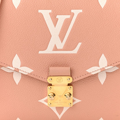 Louis Vuitton Empreinte Monogram Giant Pochette Metis Rose Trianon Cream 7 of 11