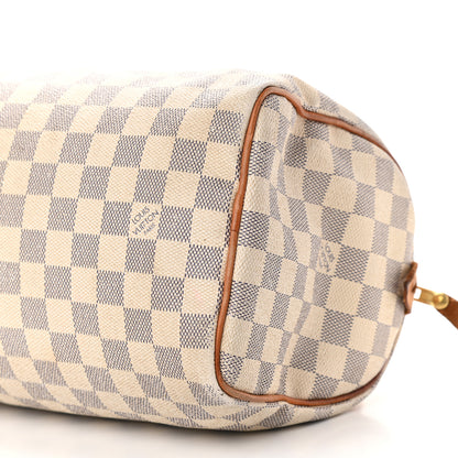 Louis Vuitton Damier Azur Speedy 25 10 of 16