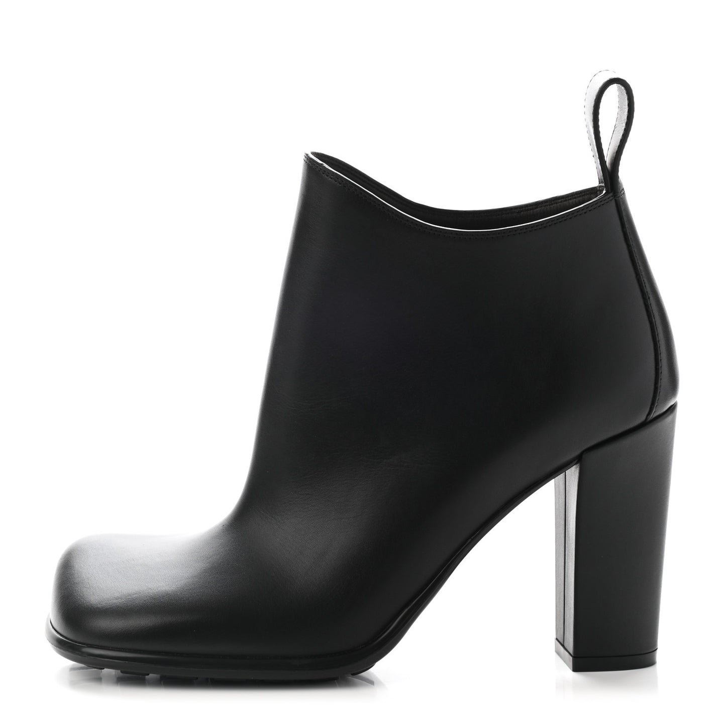 Calfskin Storm Ankle Boots 38 Black