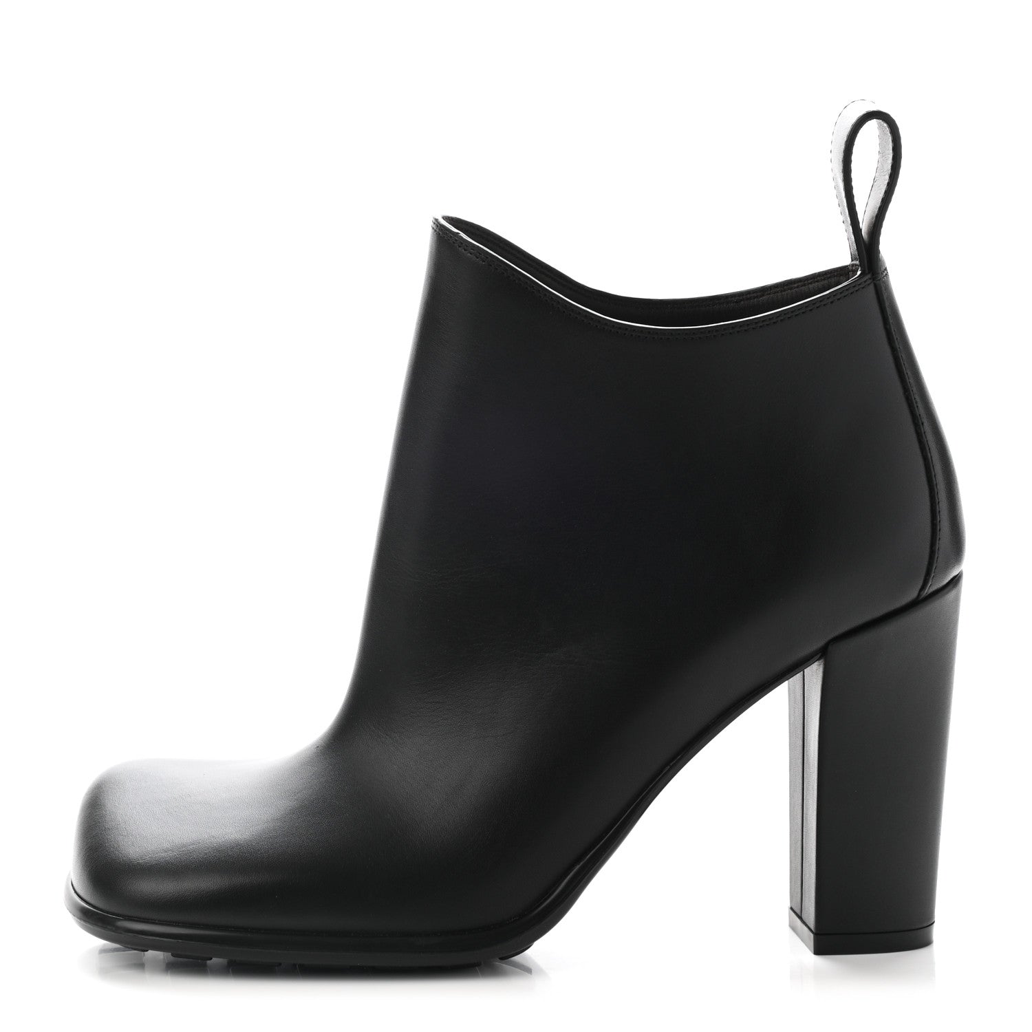 Bottega Veneta Calfskin Storm Ankle Boots 38 Black 1 of 7