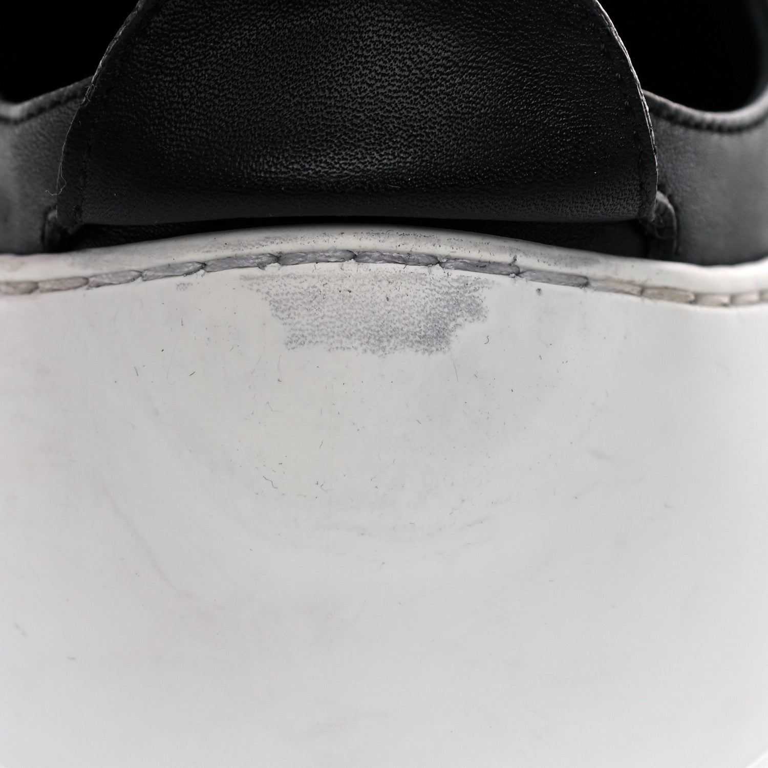 Chanel Calfskin Womens CC Sneakers 39.5 Black White 9 of 16