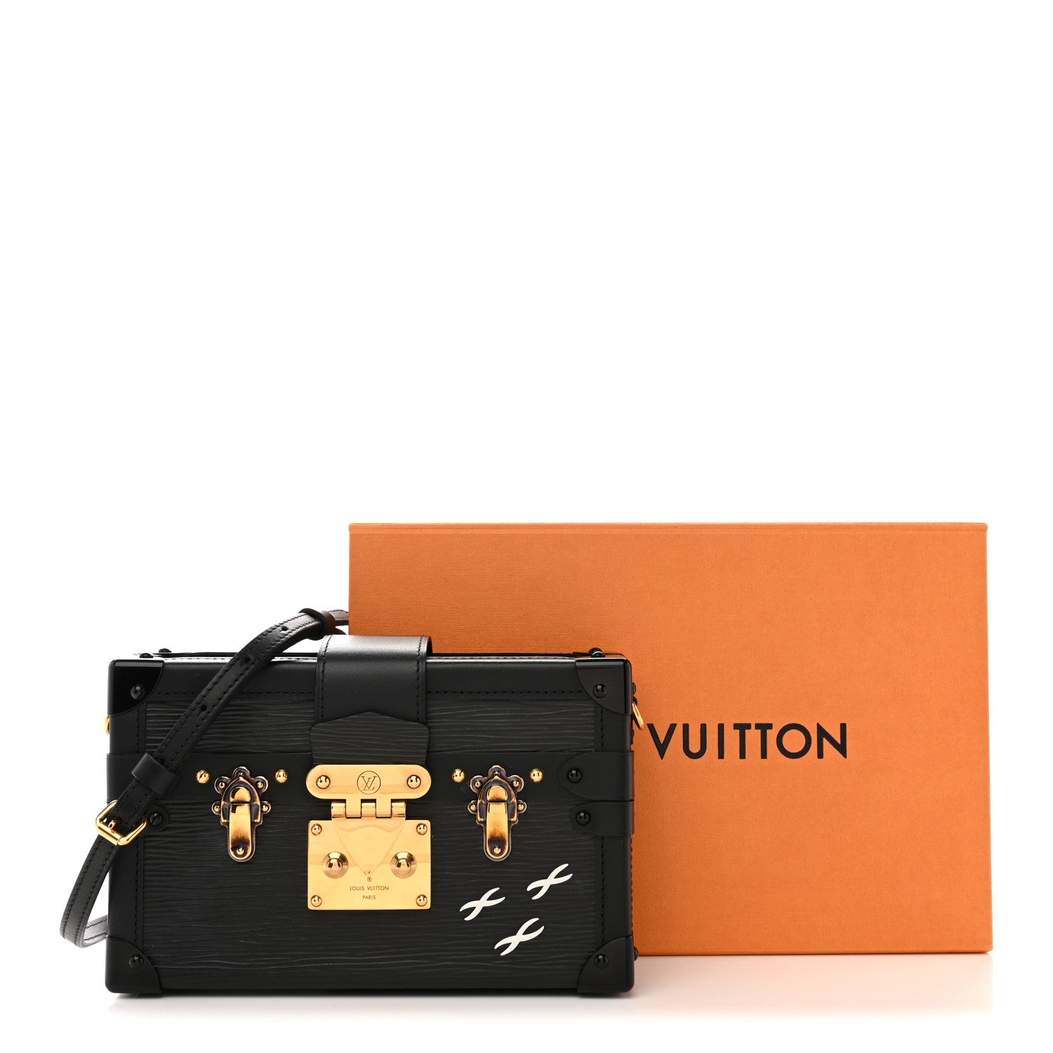 Louis Vuitton Epi Petite Malle Black 11 of 11