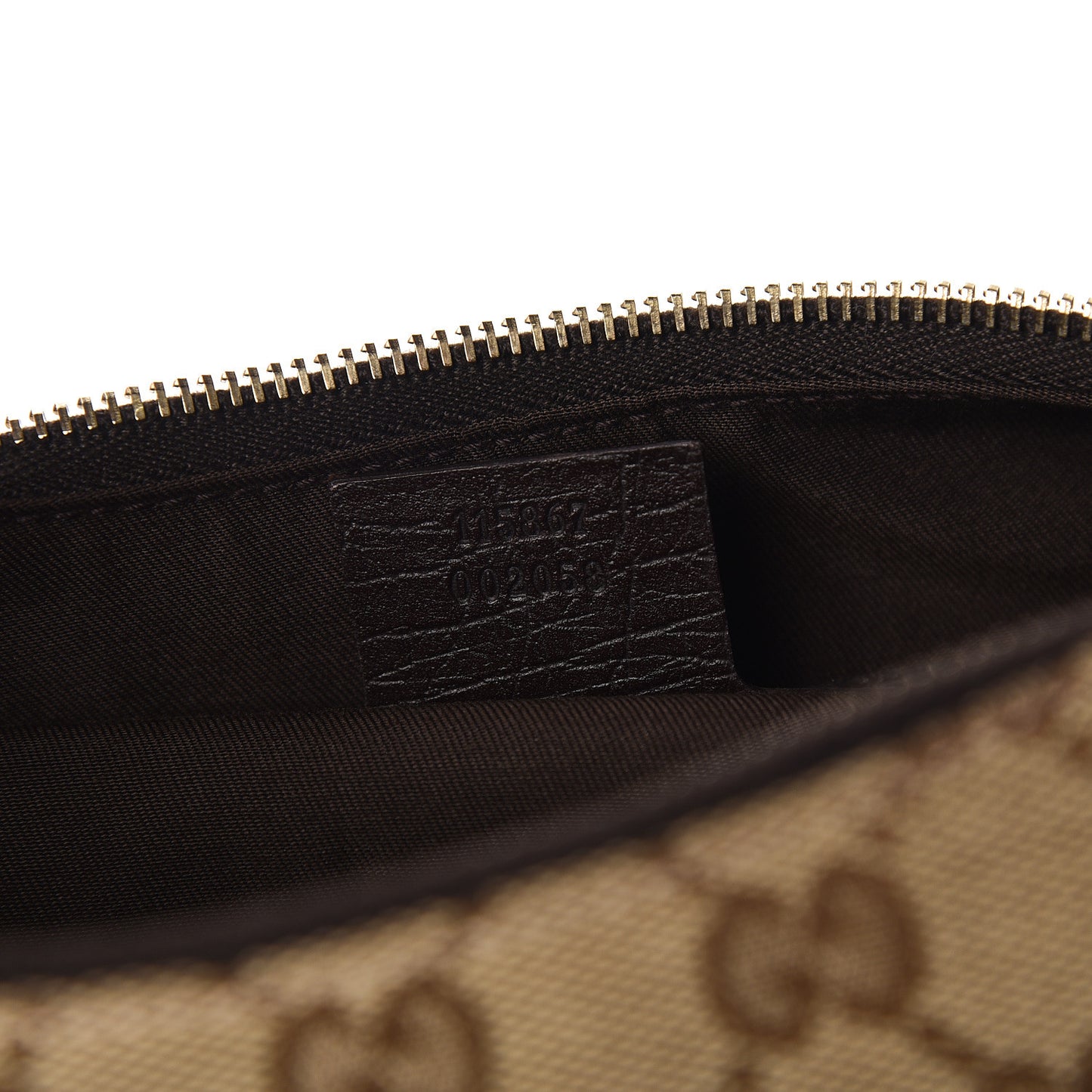 Monogram Medium Horsebit Chain Hobo Dark Brown