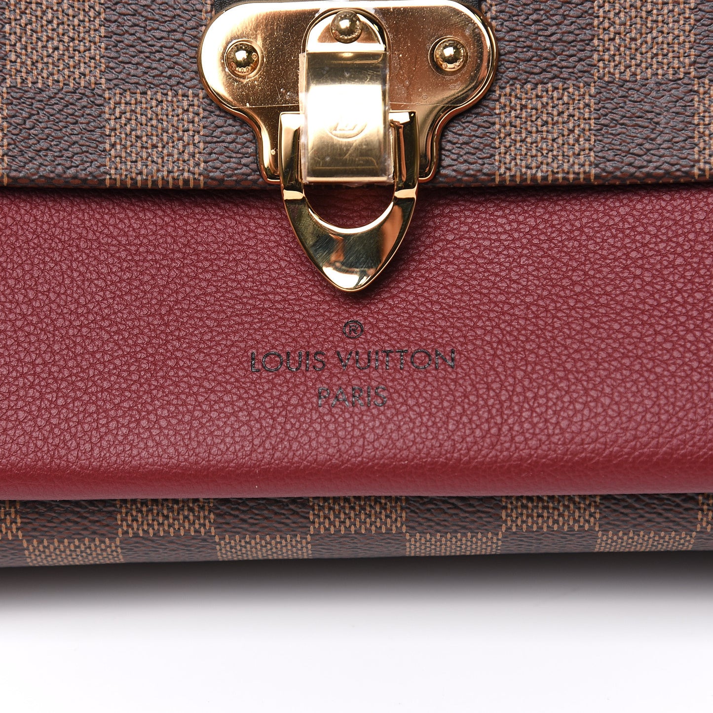 Damier Ebene Vavin PM Bordeaux