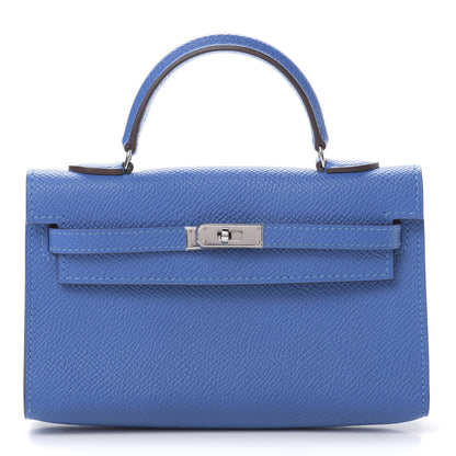 Hermes Epsom Tiny Kelly Sellier Mykonos 1 of 11