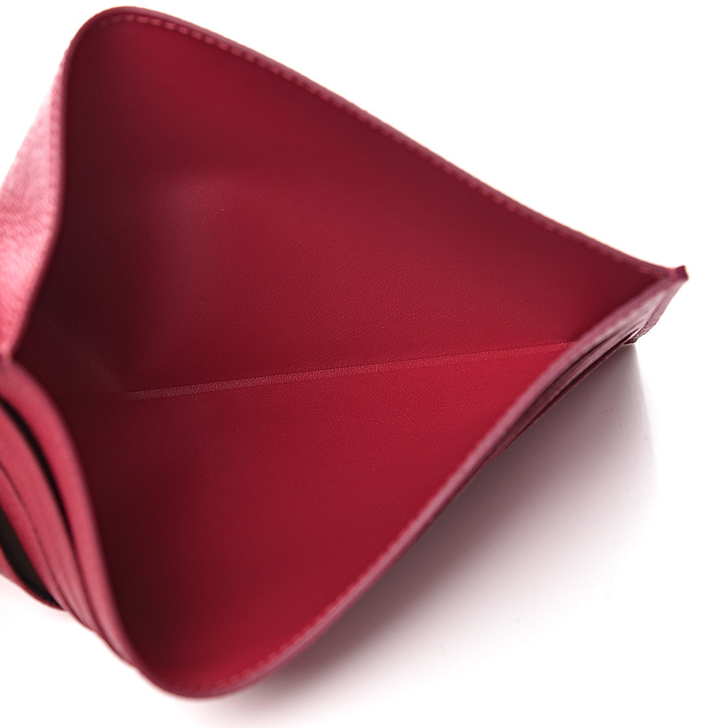 Louis Vuitton Calfskin Felicie Card Holder Insert Fuchsia 5 of 7