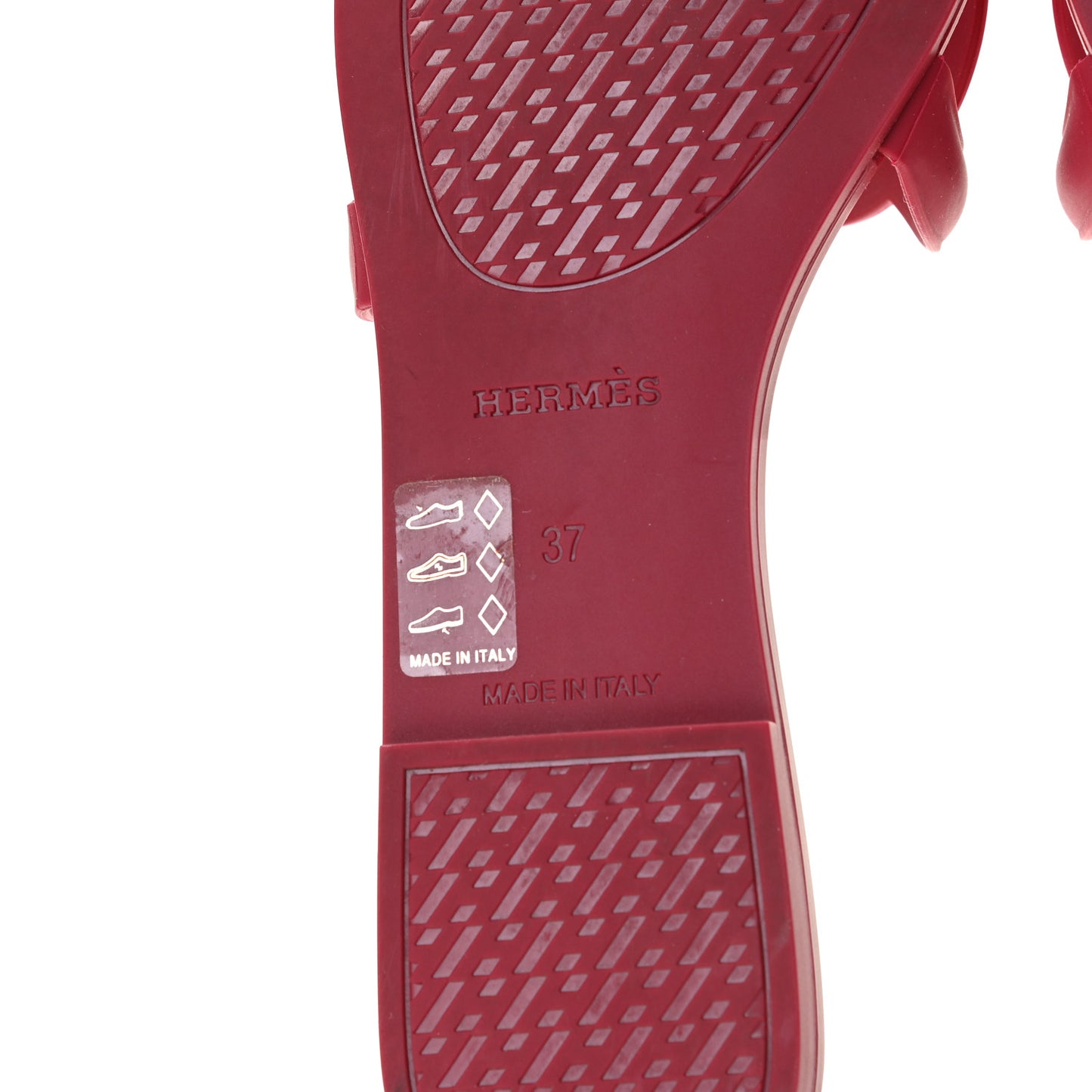 Rubber Aloha Sandals 37 Rose Baie