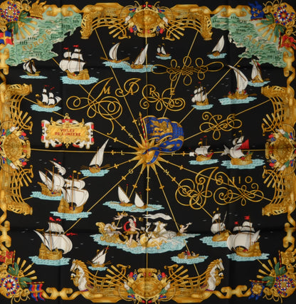 Hermes Silk Voiles De Lumiere Scarf 90 1 of 9