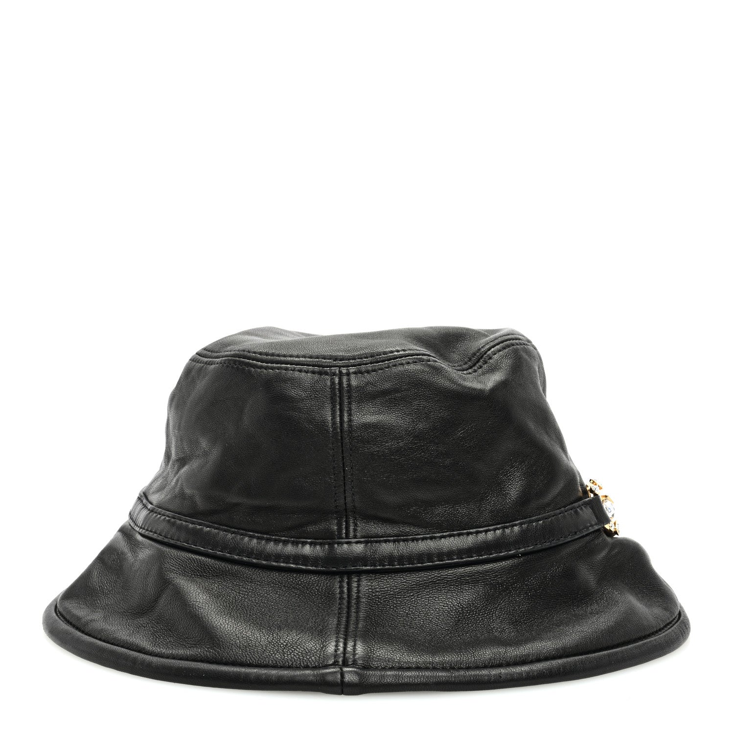Gucci Crystal Horsebit Bob Mulina Bucket Hat S Black 6 of 8