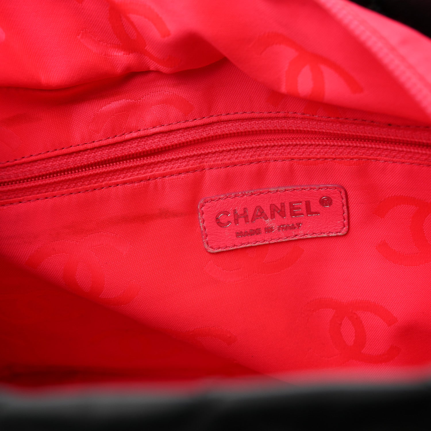 Chanel Calfskin Quilted Large Cambon Tote Black 11 of 14