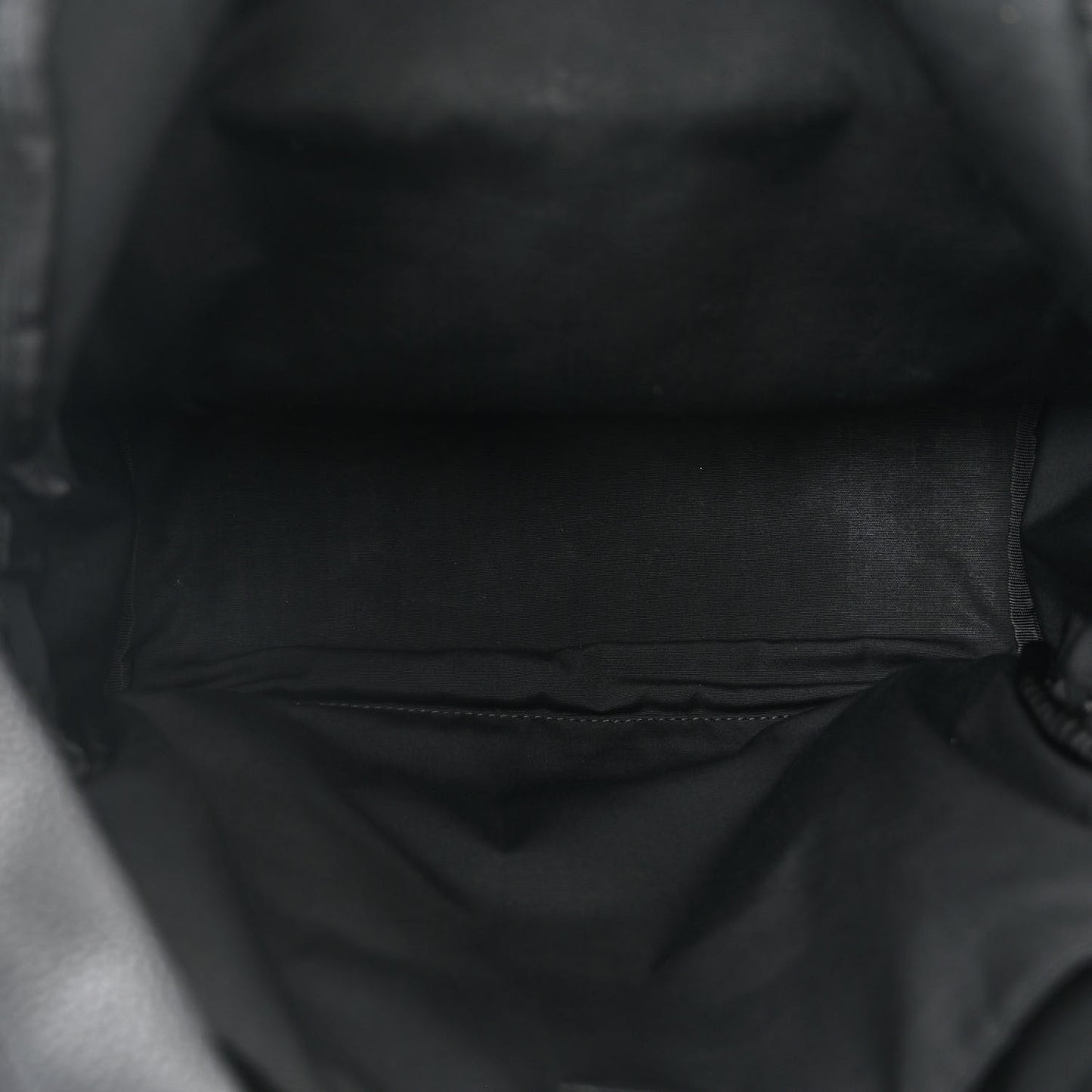 Oblique Calfskin Rider Backpack Beige Black