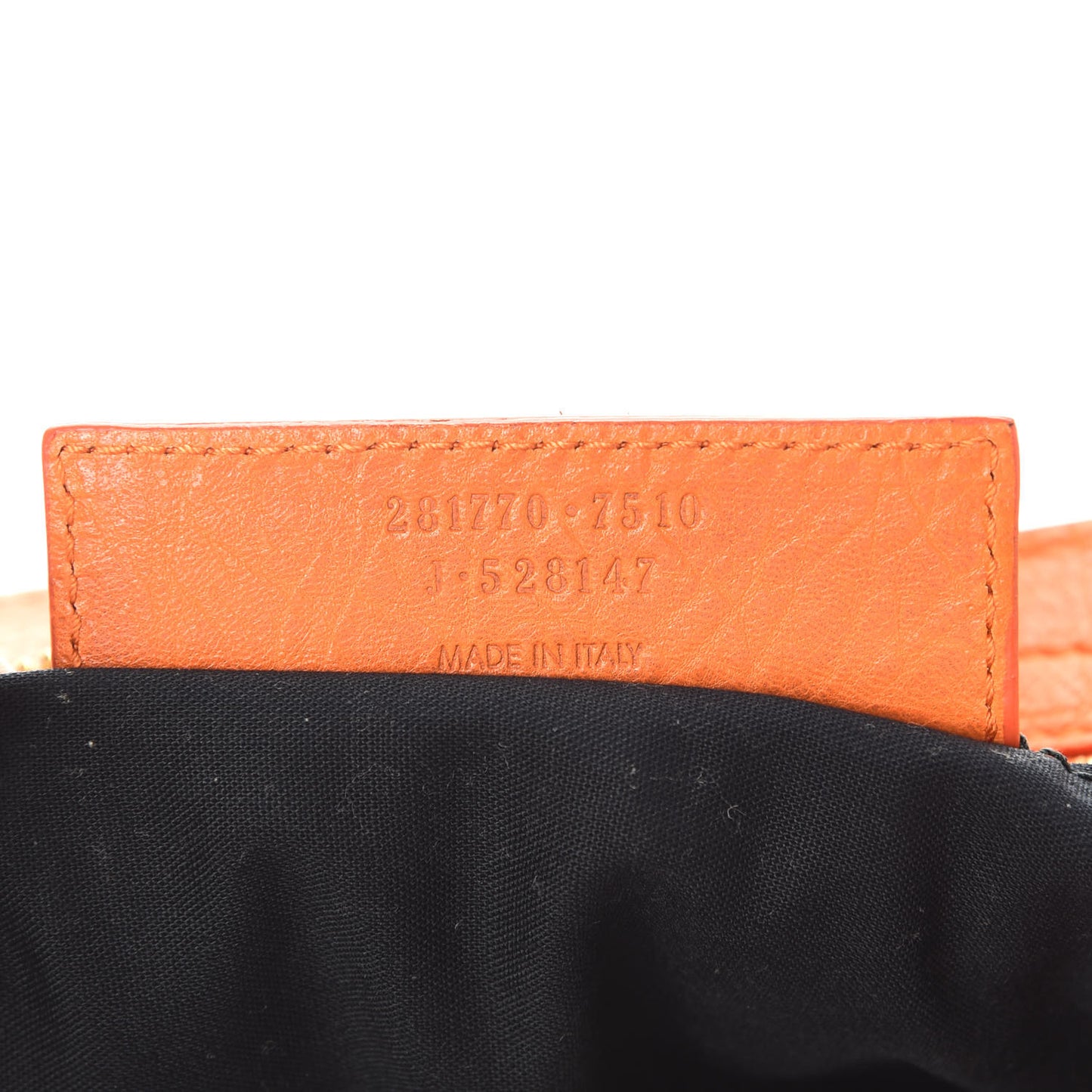 Agneau Giant 12 Gold Hardware City Tangerine