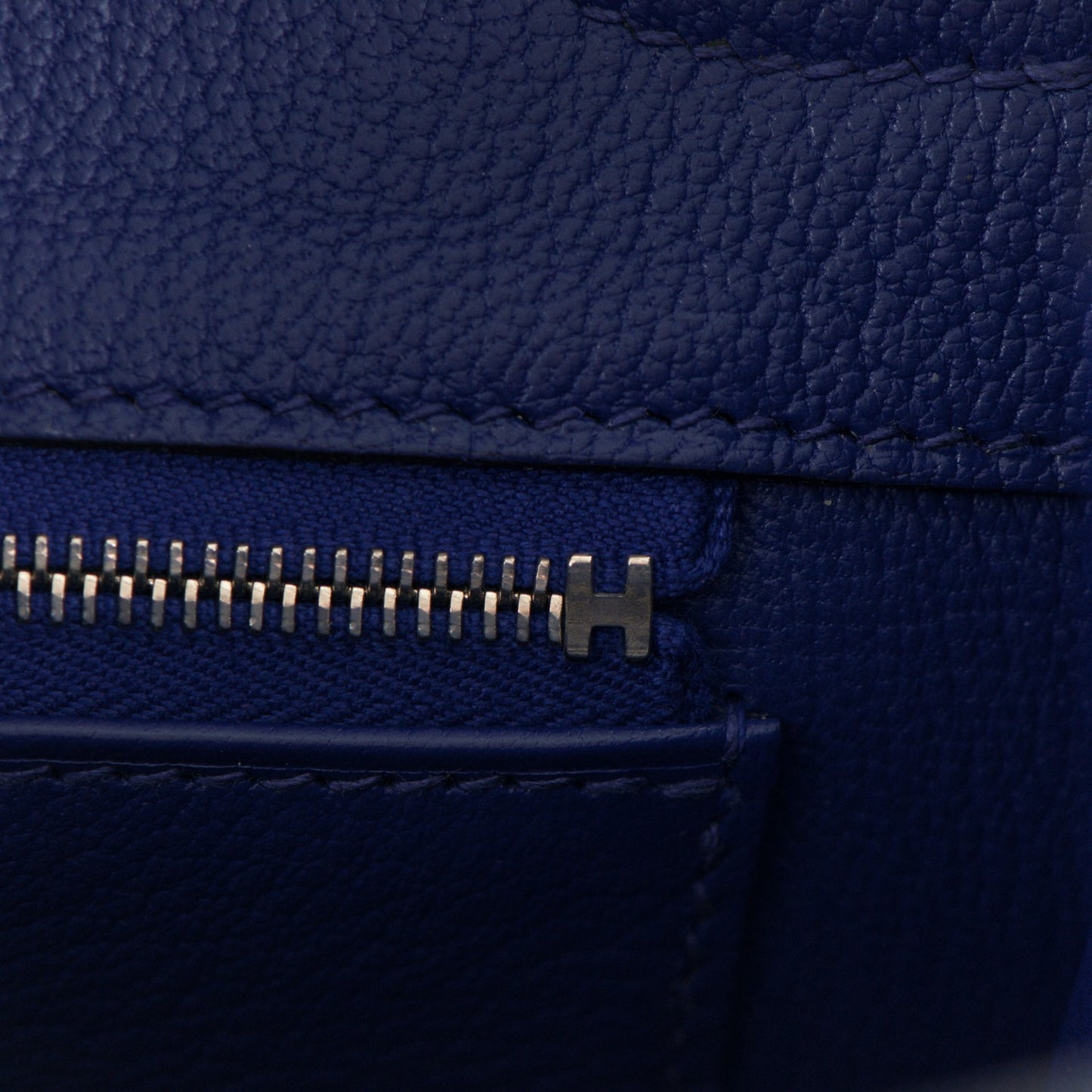 Epsom Birkin 35 Bleu Electrique