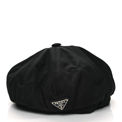 Prada Re-Nylon Newsboy Hat M Black 5 of 8