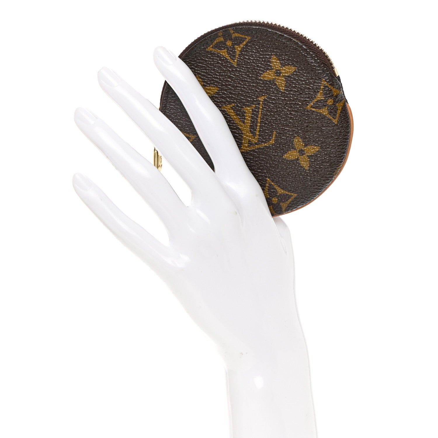 Louis Vuitton Monogram Round Coin Purse 2 of 9