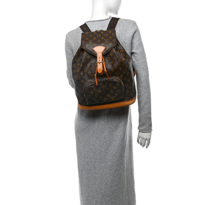Louis Vuitton Monogram Montsouris GM Backpack 2 of 10