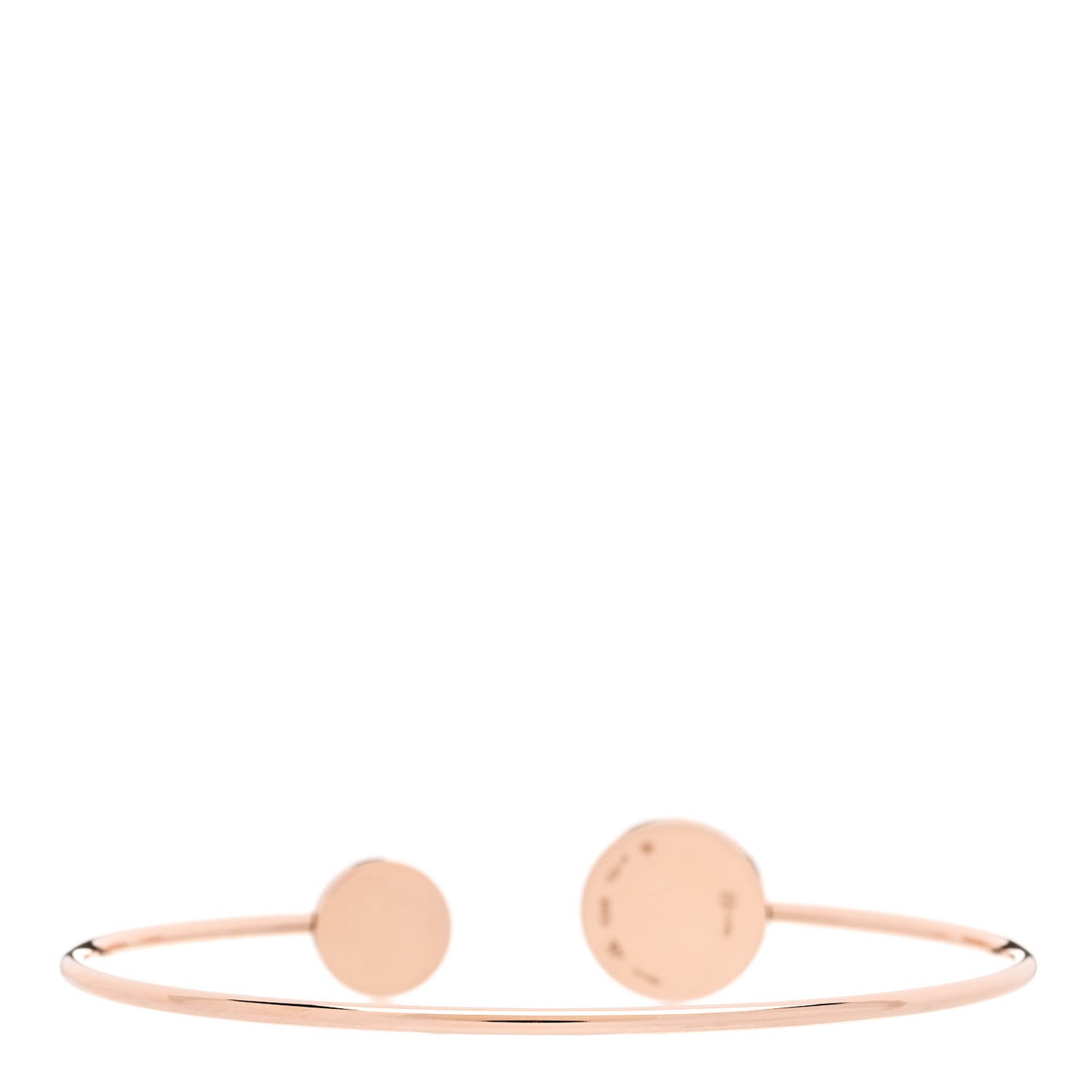 18K Rose Gold Diamond Onyx BVLGARI BVLGARI Cuff Bracelet M