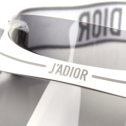 Christian Dior Mirrored DiorClub1 Sun Visor Grey 9 of 10