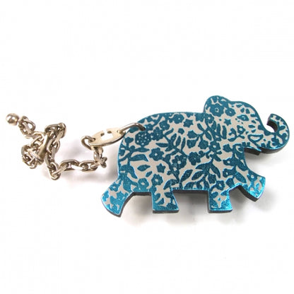 Hermes Leather Lucky Haati Elephant Key Chain 1 of 3