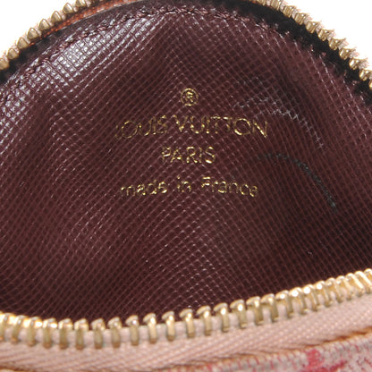 Louis Vuitton Mini Monogram Round Coin Purse Cherry 6 of 7