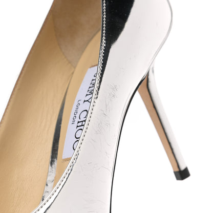 Jimmy Choo Metallic Love 85 Pumps 39.5 Silver 8 of 9