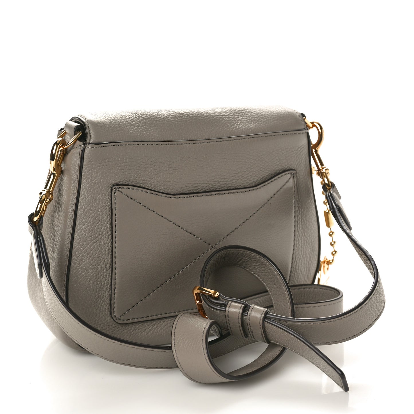 Pebbled Calfskin Recruit Nomad Crossbody Mink