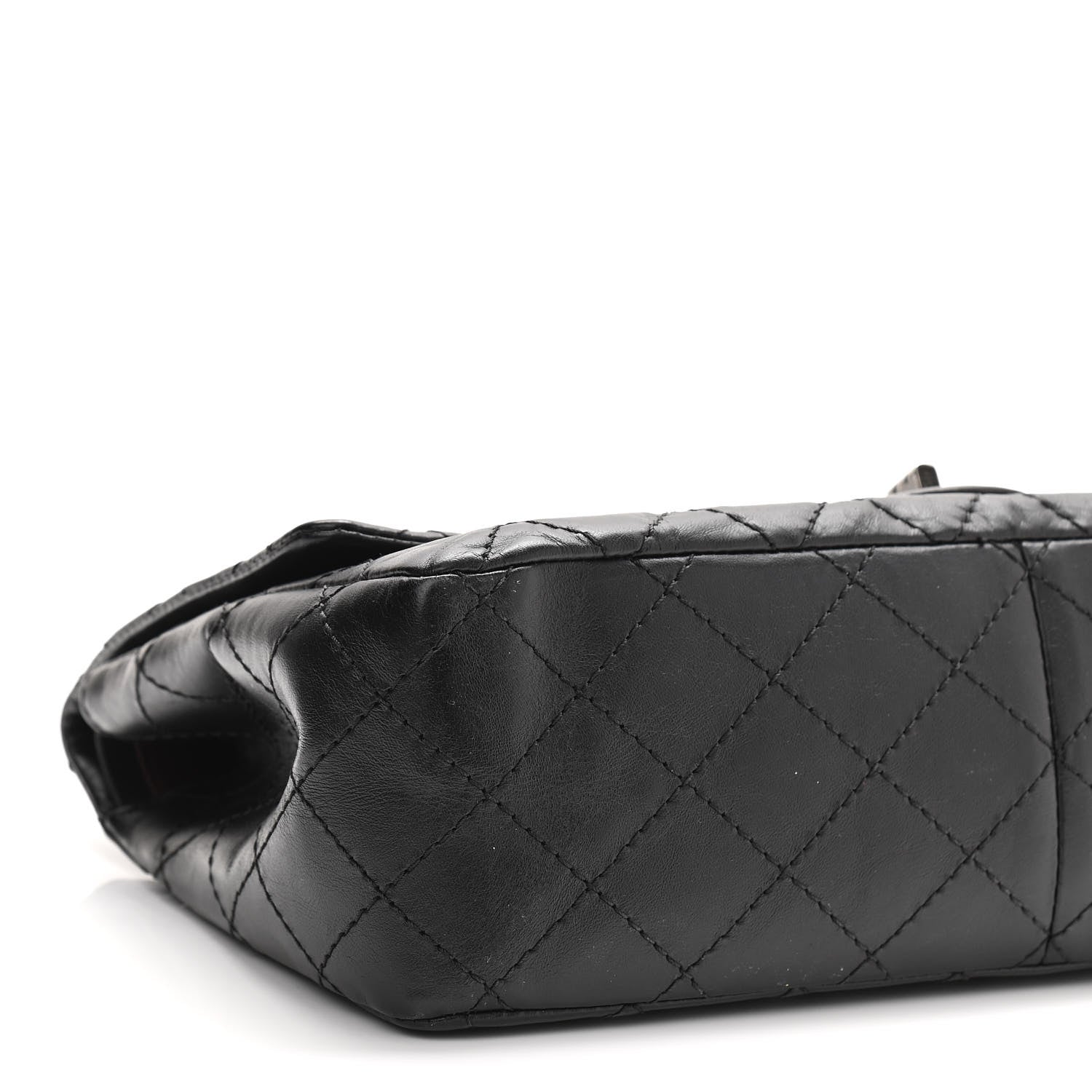 Chanel Aged Calfskin Quilted 2.55 Reissue 226 Flap Black 9 of 11