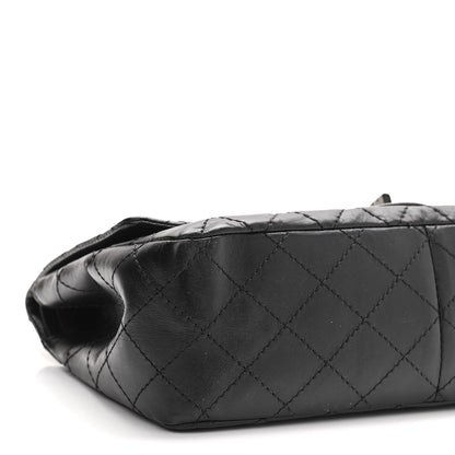 Chanel Aged Calfskin Quilted 2.55 Reissue 226 Flap Black 9 of 11