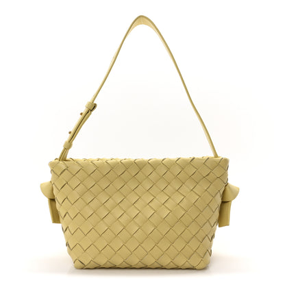 Bottega Veneta Nappa Intrecciato Tie Shoulder Bag Ice Cream 1 of 9