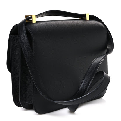 Hermes Epsom Constance 24 Black 3 of 11