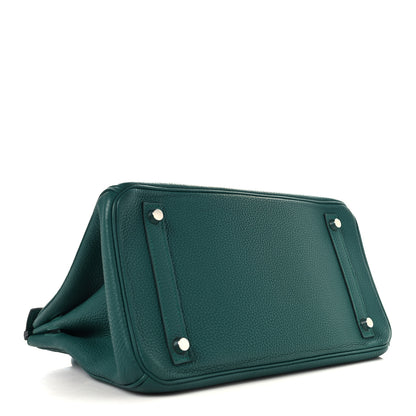 Hermes Togo Birkin 30 Malachite 4 of 12