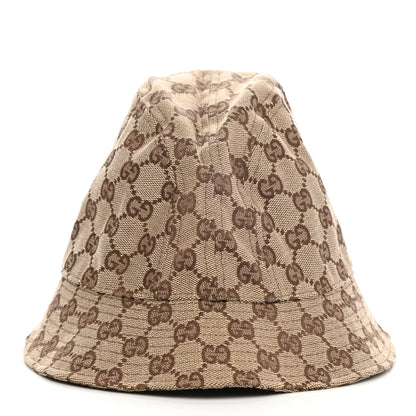 Gucci Monogram Bucket Hat S Brown 3 of 8