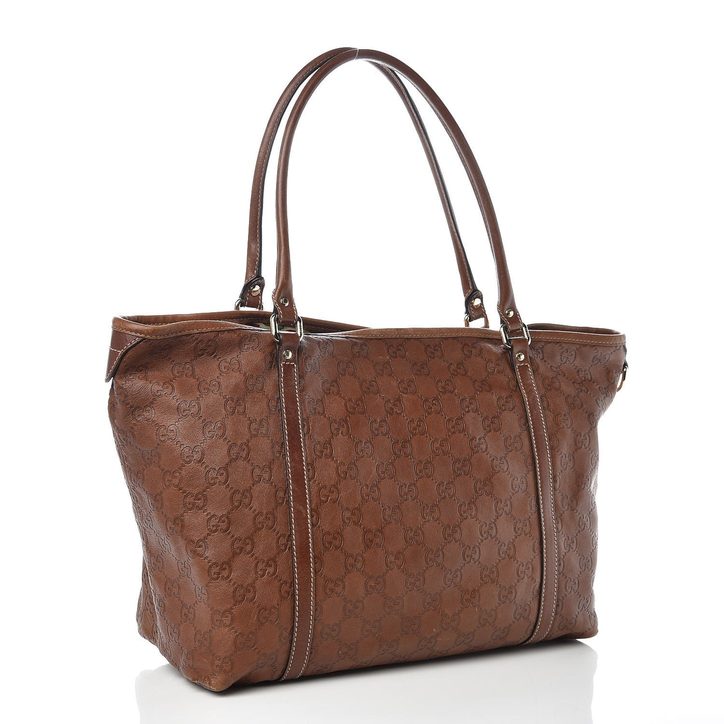 Guccissima Medium Joy Tote Brown