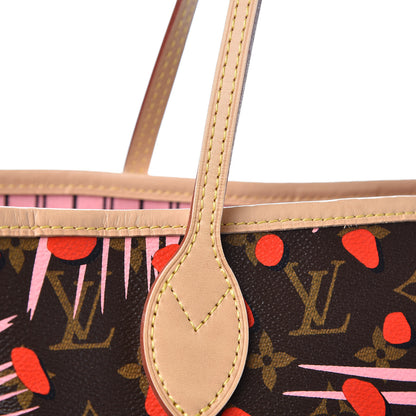 Louis Vuitton Monogram Jungle Dots Neo Neverfull MM Sugar Pink Poppy 8 of 8