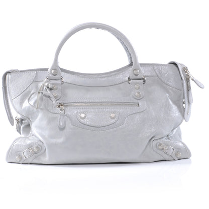 Balenciaga Agneau Giant 12 Silver Hardware City Gris Ciment 1 of 7