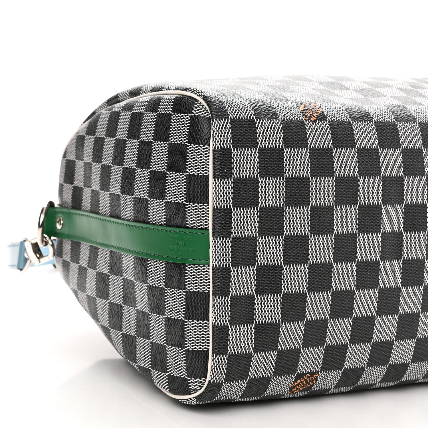 Louis Vuitton Damier Speedy Bandouliere 30 Black White 8 of 10