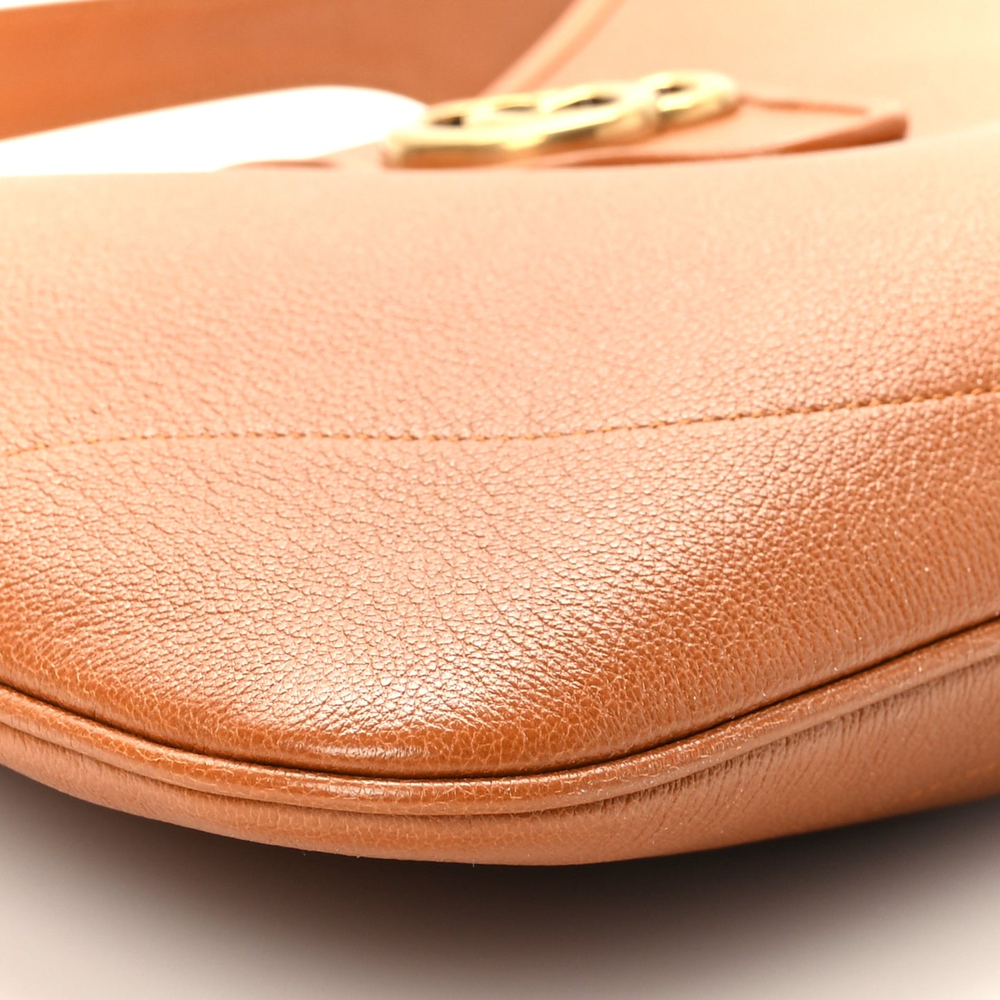 Goatskin Medium Aphrodite Shoulder Bag Tan
