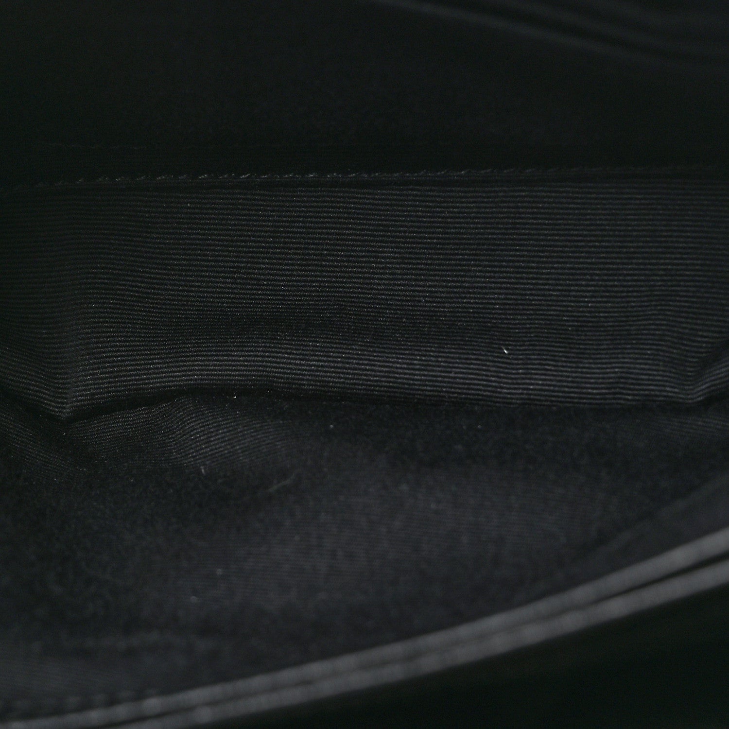 Saint Laurent Calfskin Y Quilted Monogram Toy Loulou Crossbody Bag Black 5 of 11