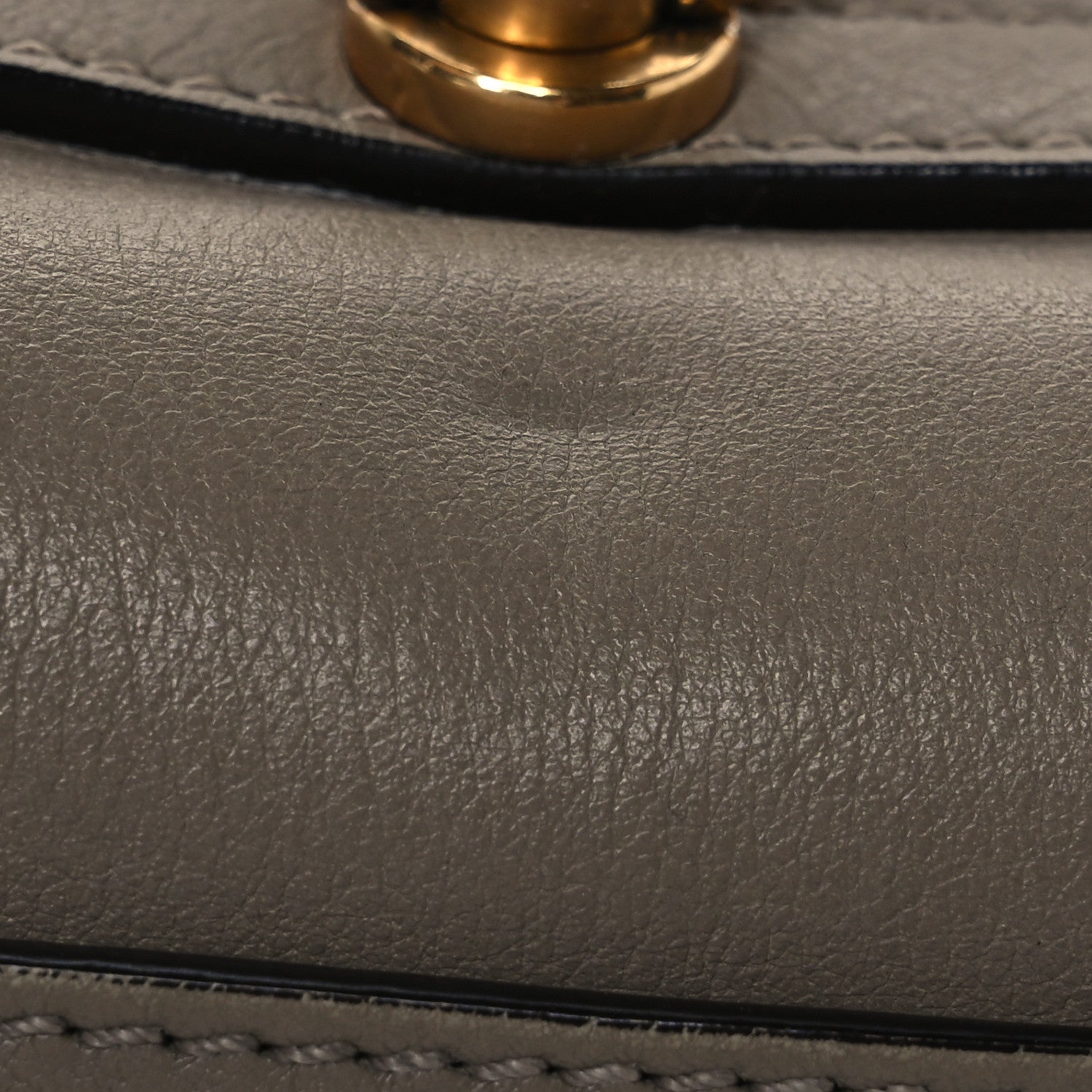 Chloe Calfskin Suede Small Nile Bracelet Bag Motty Grey 11 of 15
