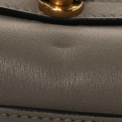 Chloe Calfskin Suede Small Nile Bracelet Bag Motty Grey 11 of 15