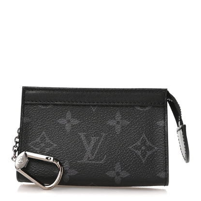 Louis Vuitton Monogram Eclipse Key Pouch Voyage 1 of 8